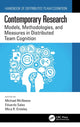 Book cover of: Contemporary Research. By: Michael McNeese