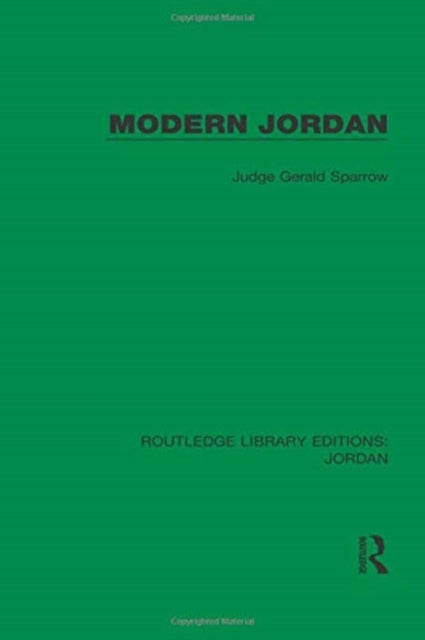 Book cover of: Modern Jordan. By: Judge Gerald Sparrow