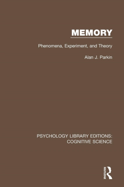 Book cover of: Memory. By: Alan Parkin