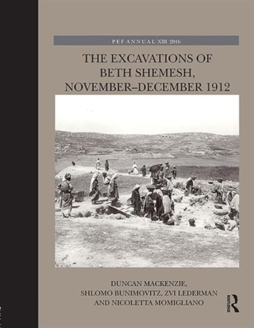 Book cover of: Excavations of Beth Shemesh, November-December 1912. By: Duncan MacKenzie