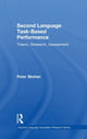 Book cover of: Second Language Task-Based Performance. By: Peter Skehan