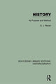 Book cover of: History. By: G. J. Renier