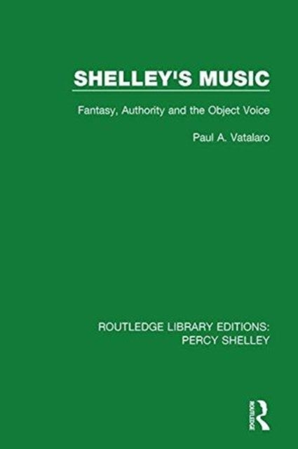 Book cover of: Shelley's Music. By: Paul A. Vatalaro