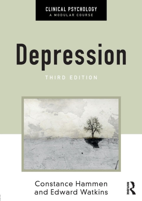 Book cover of: Depression. By: Constance L. Hammen