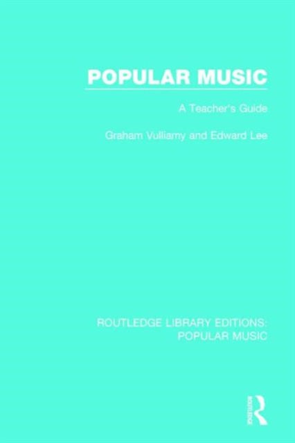 Book cover of: Popular Music. By: Graham Vulliamy