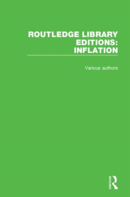 Book cover of: Routledge Library Editions: Inflation