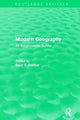 Book cover of: Modern Geography. By: Gary S. Dunbar