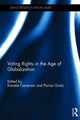 Book cover of: Voting Rights in the Age of Globalization. By: Daniele Caramani