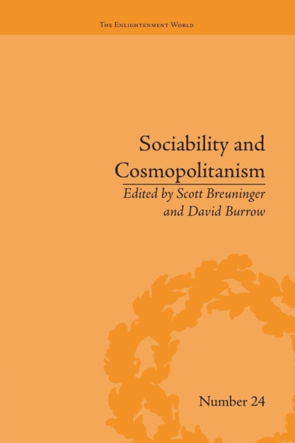 Book cover of: Sociability and Cosmopolitanism. By: David Burrow