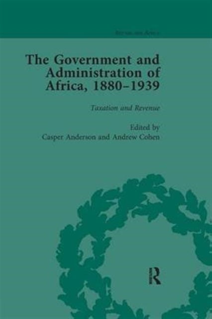 Book cover of: Government and Administration of Africa, 1880-1939 Vol 3. By: Casper Anderson