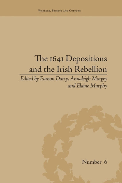Book cover of: 1641 Depositions and the Irish Rebellion. By: Annaleigh Margey