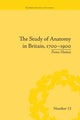 Book cover of: Study of Anatomy in Britain, 1700–1900. By: Fiona Hutton