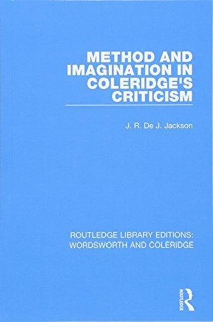 Method and Imagination in Coleridge's Criticism