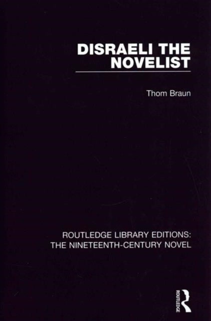 Disraeli the Novelist
