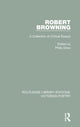 Book cover of: Robert Browning. By: Philip Drew