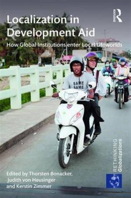 Book cover of: Localization in Development Aid. By: Thorsten Bonacker