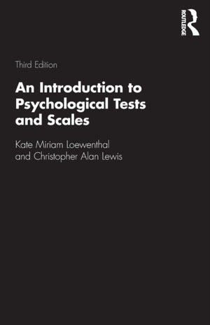 Introduction to Psychological Tests and Scales