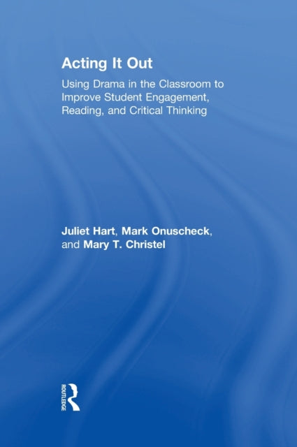 Book cover of: Acting It Out. By: Juliet Hart