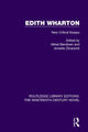 Book cover of: Edith Wharton. By: Alfred Bendixen