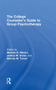 Book cover of: College Counselor's Guide to Group Psychotherapy. By: Michele D. Ribeiro