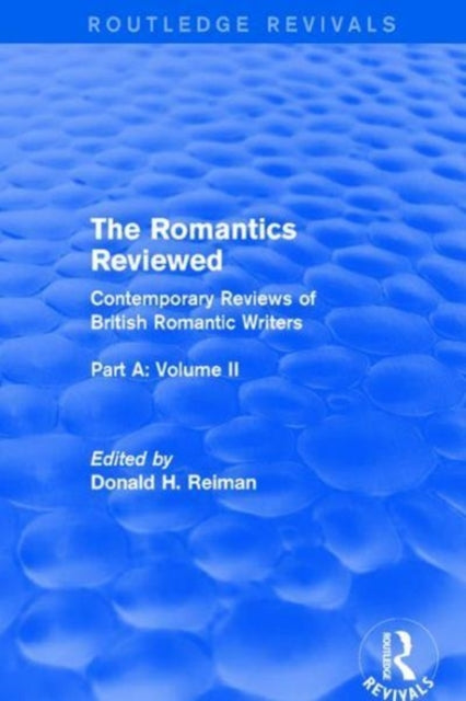 Book cover of: Romantics Reviewed. By: Donald H. Reiman