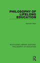 Book cover of: Philosophy of Lifelong Education. By: Kenneth Wain