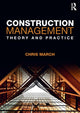 Book cover of: Construction Management. By: Chris March