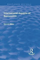 Book cover of: International Aspects of Succession. By: J. Gareth Miller