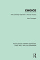 Book cover of: Choice. By: Alan Donagan