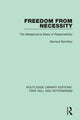 Book cover of: Freedom from Necessity. By: Bernard Berofsky
