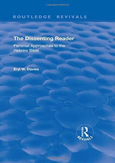 Book cover of: Dissenting Reader. By: Eryll Wynn Davies