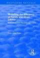 Book cover of: Modelling the Efficiency of Family and Hired Labour. By: Prem Jung Thapa