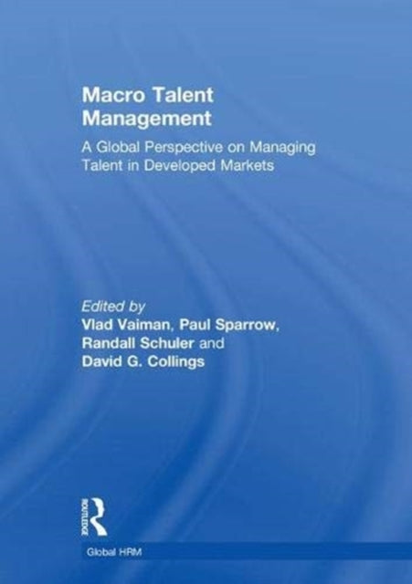 Book cover of: Macro Talent Management. By: Vlad Vaiman