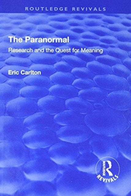 Book cover of: Paranormal. By: Eric Carlton