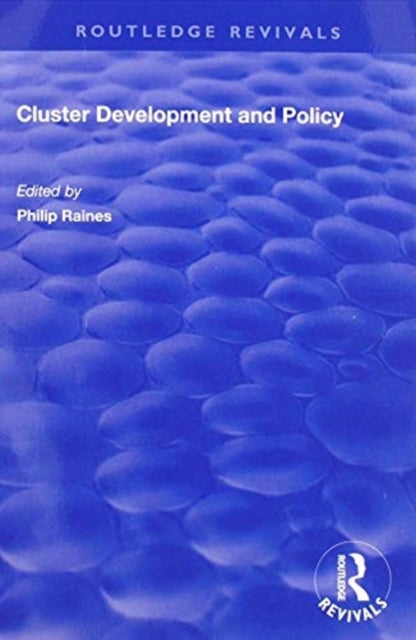 Book cover of: Cluster Development and Policy