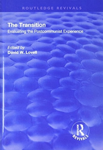 Book cover of: Transition. By: David W. Lovell