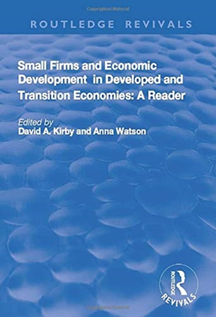 Book cover of: Small Firms and Economic Development in Developed and Transition Economies. By: David A. Kirby