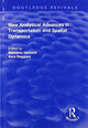 Book cover of: New Analytical Advances in Transportation and Spatial Dynamics. By: Aura Reggiani