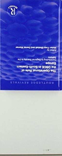 Book cover of: Operational Role of the OSCE in South-Eastern Europe. By: Victor-Yves Ghebali