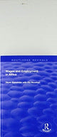Book cover of: Wages and Employment in Africa. By: Dipak Mazumdar