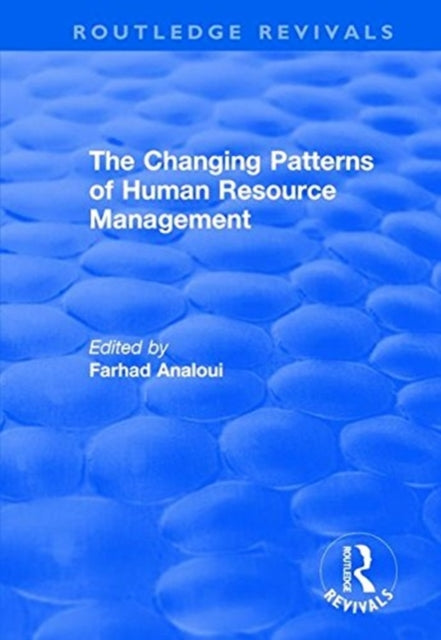 Book cover of: Changing Patterns of Human Resource Management