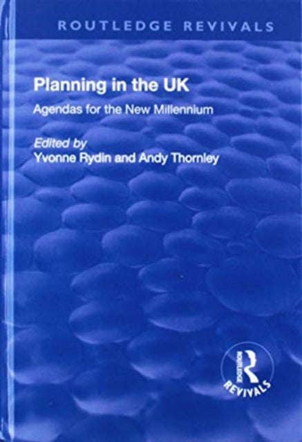 Book cover of: Planning in the UK. By: Andy Thornley