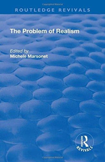 Book cover of: Problem of Realism. By: Michele Marsonet