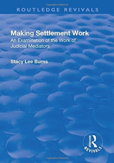 Making Settlement Work