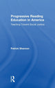 Book cover of: Progressive Reading Education in America. By: Shannon, Patrick