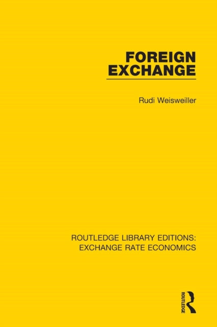 Book cover of: Foreign Exchange. By: Rudi Weisweiller