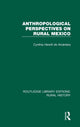 Book cover of: Anthropological Perspectives on Rural Mexico. By: Cynthia Hewitt de Alcantara