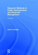 Book cover of: Research Methods in Public Administration and Nonprofit Management. By: David E. McNabb