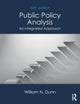 Book cover of: Public Policy Analysis. By: William N. Dunn