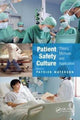 Book cover of: Patient Safety Culture. By: Patrick Waterson